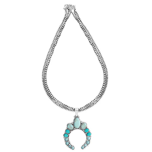 Rio Verde Squash Blossom Necklace