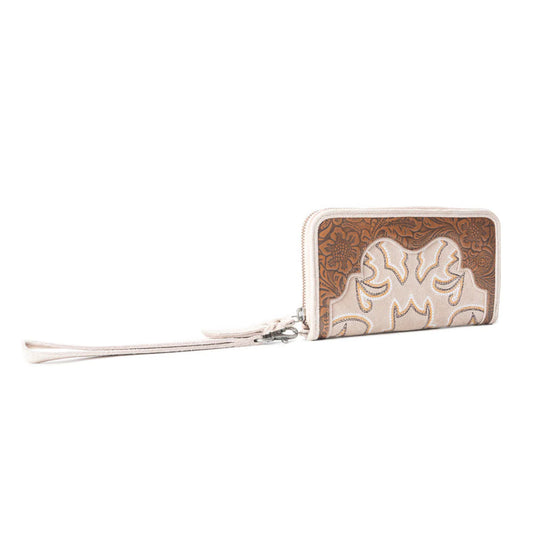 Electric Desert Wallet In Brown