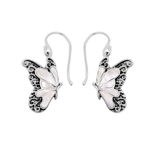 Butterfly Inlay Earrings
