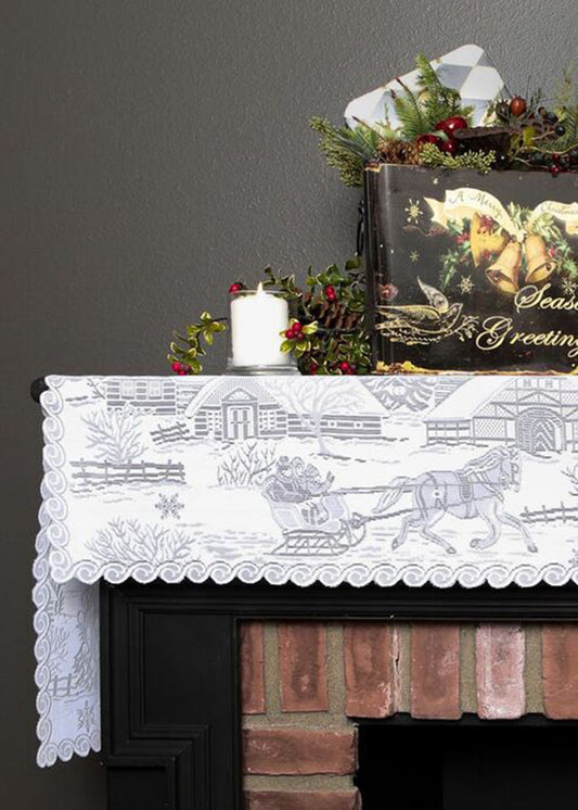 Sleigh Ride Mantle Scarf