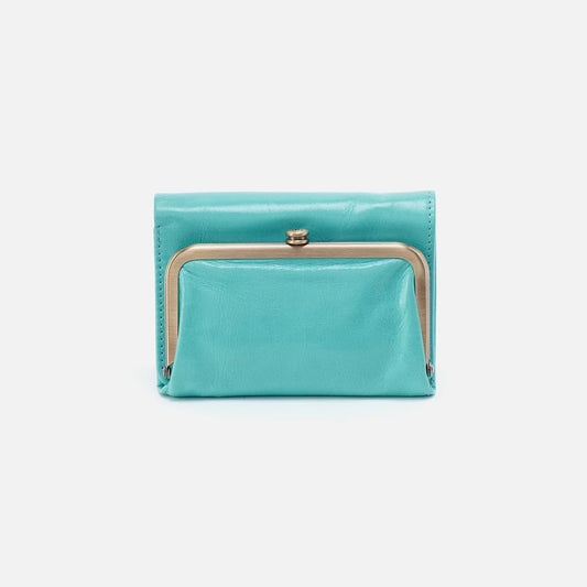 Robin Compact Wallet in Polished Leather