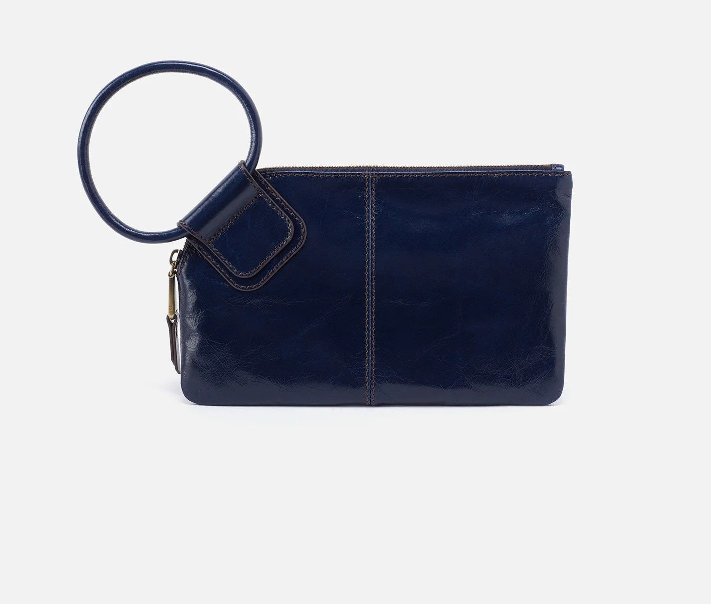 Sable Wristlet in Polished Leather
