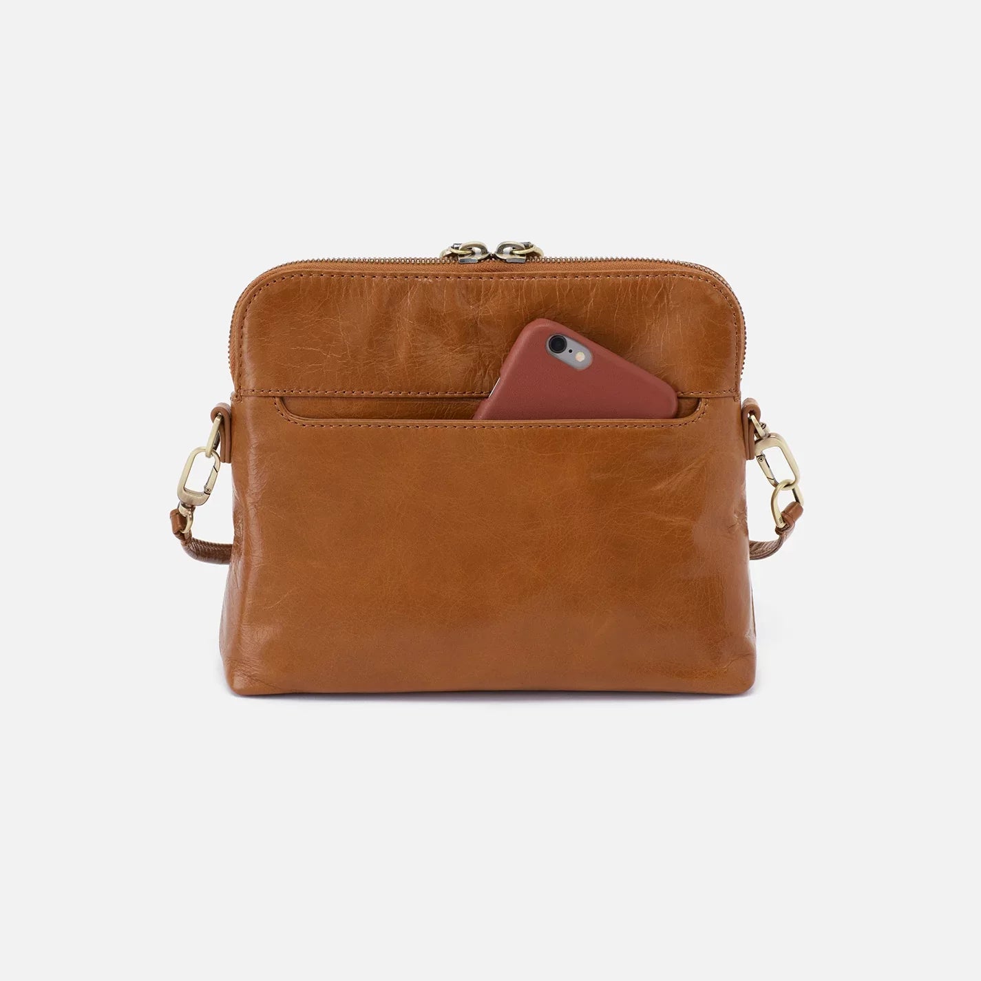 Reeva Crossbody in Polished Leather