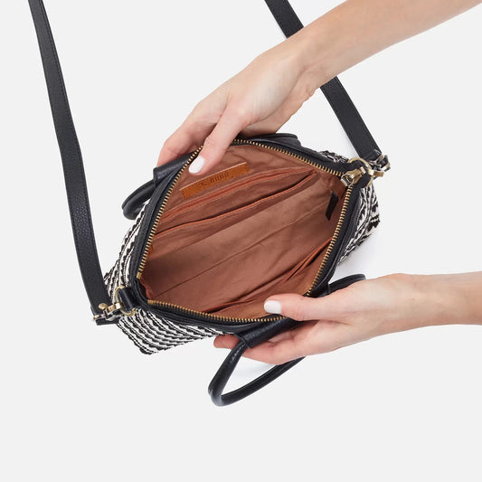 Sheila Top Zip Crossbody in Artisan Weave