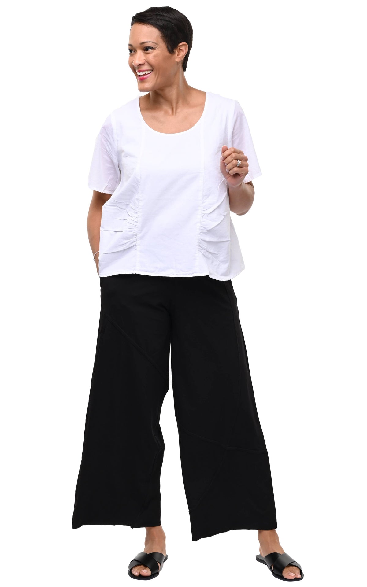 Carmella Pullover in White