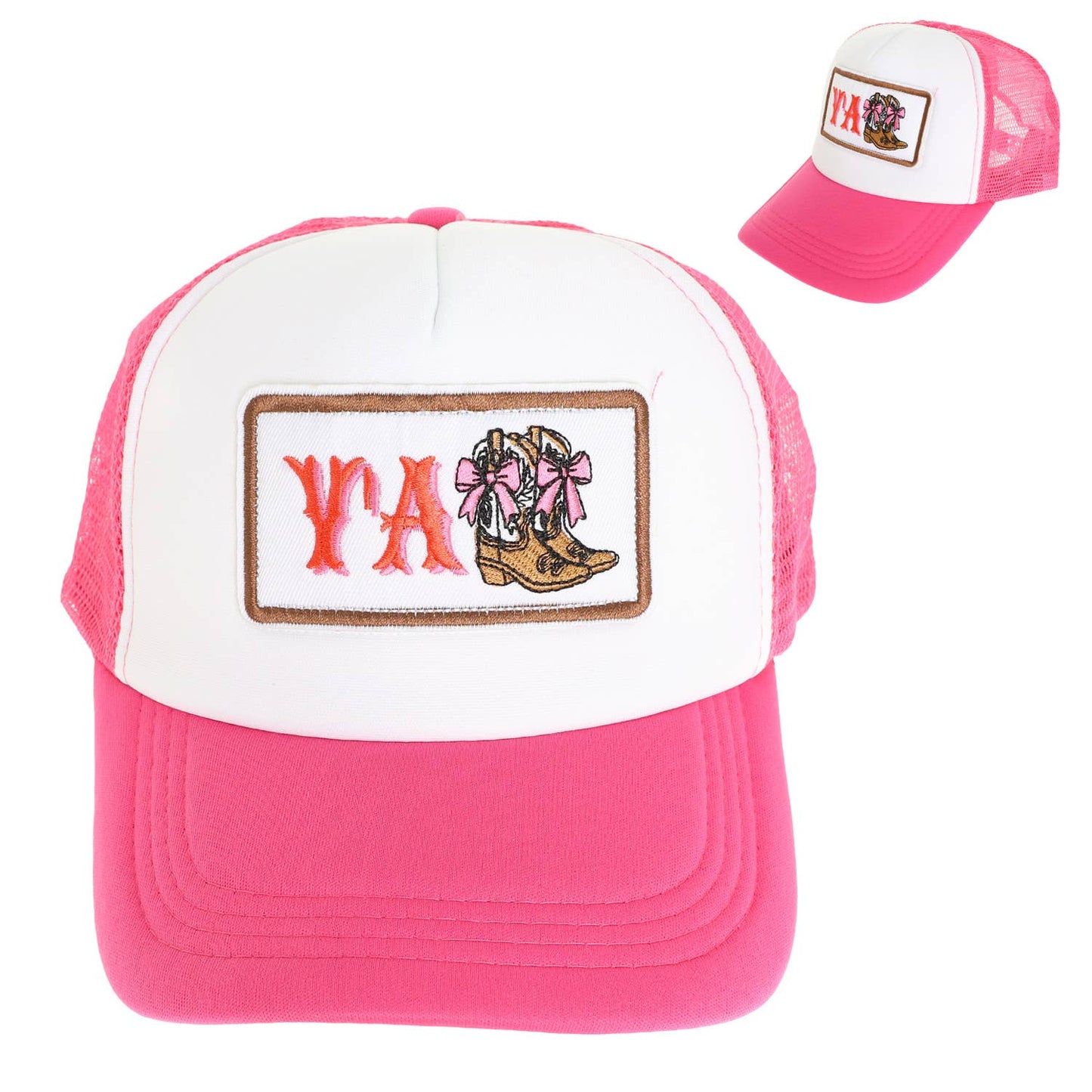 Western Y'all Mesh Backing Baseball Cap