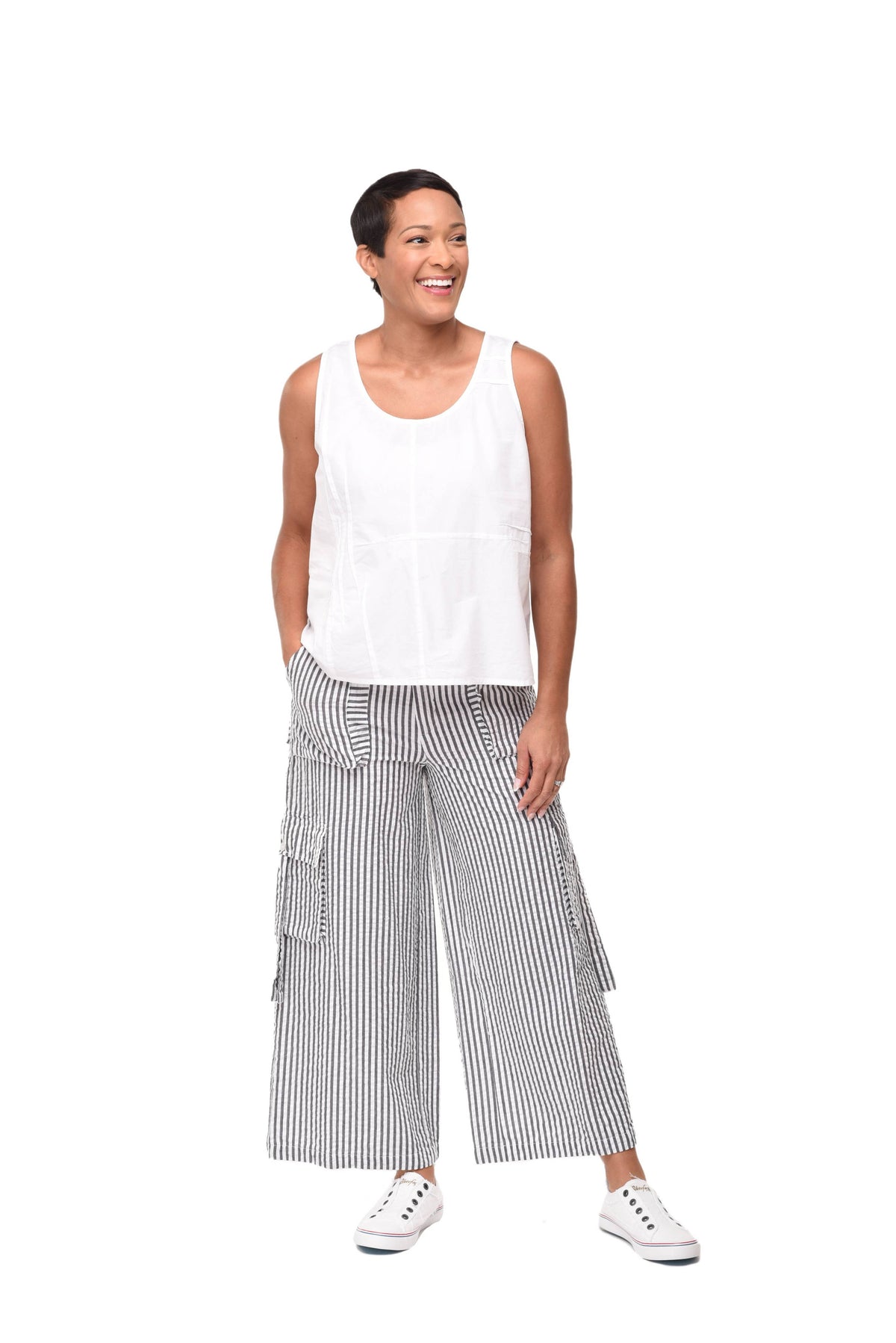 Tristan Top in White