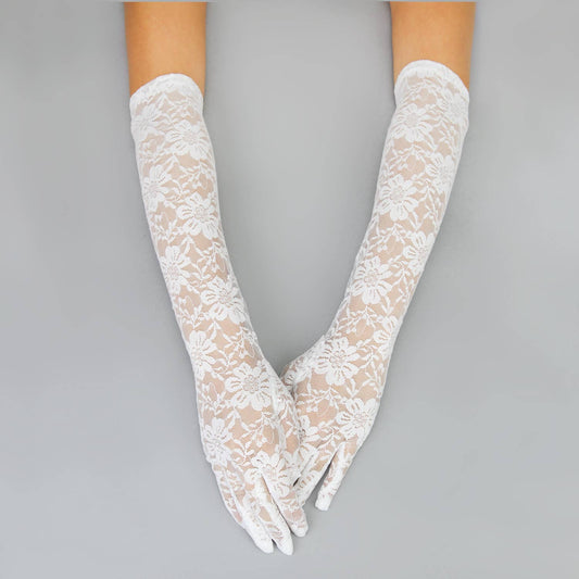 Long Lace Gloves