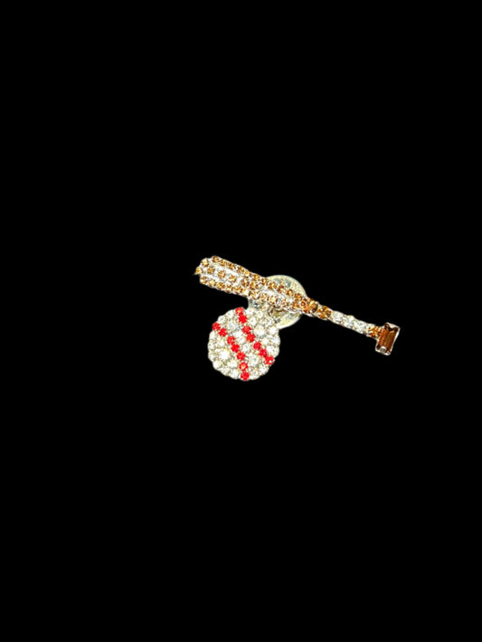 Baseball & Bat Pin