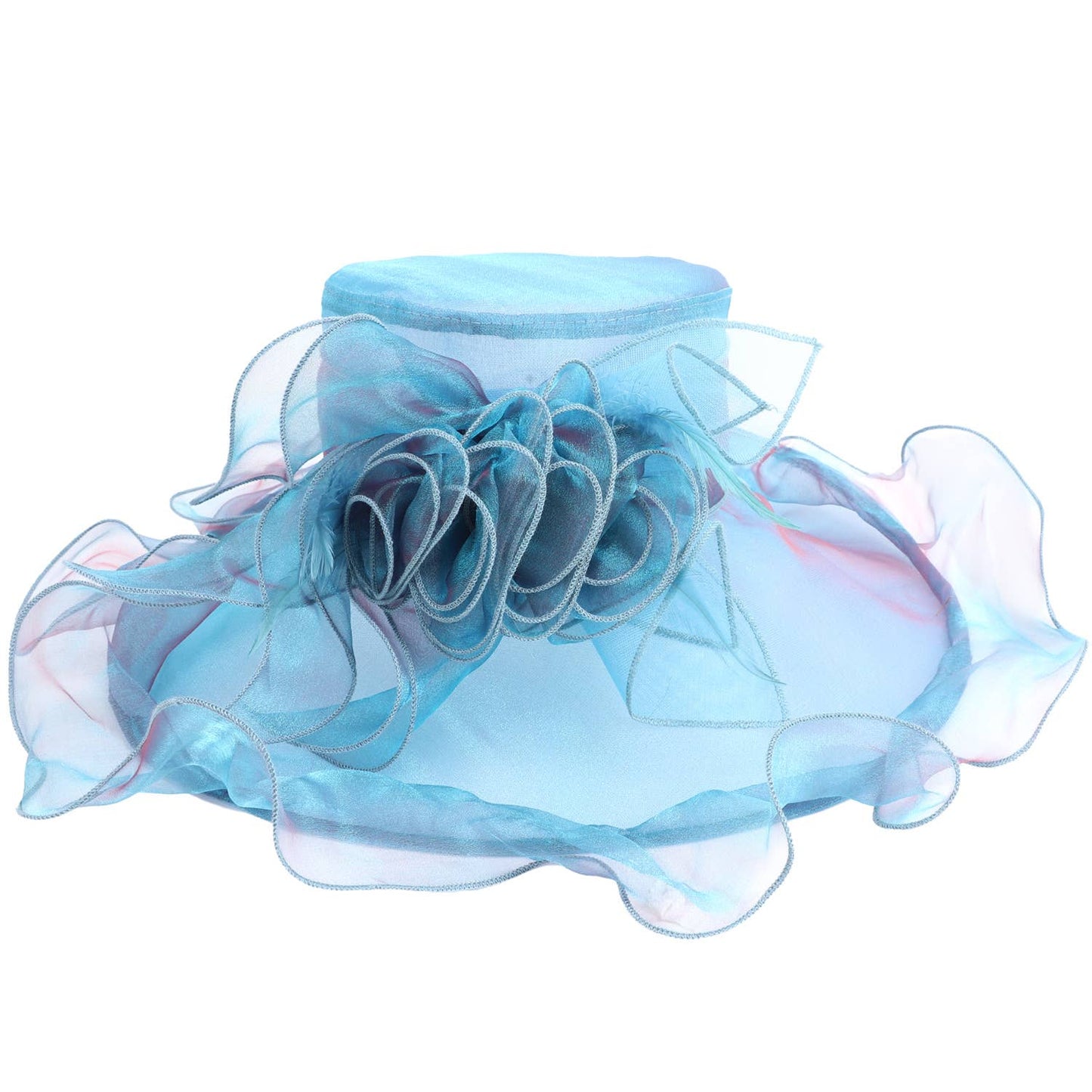 Kentucky Derby Church Party Organza Hat