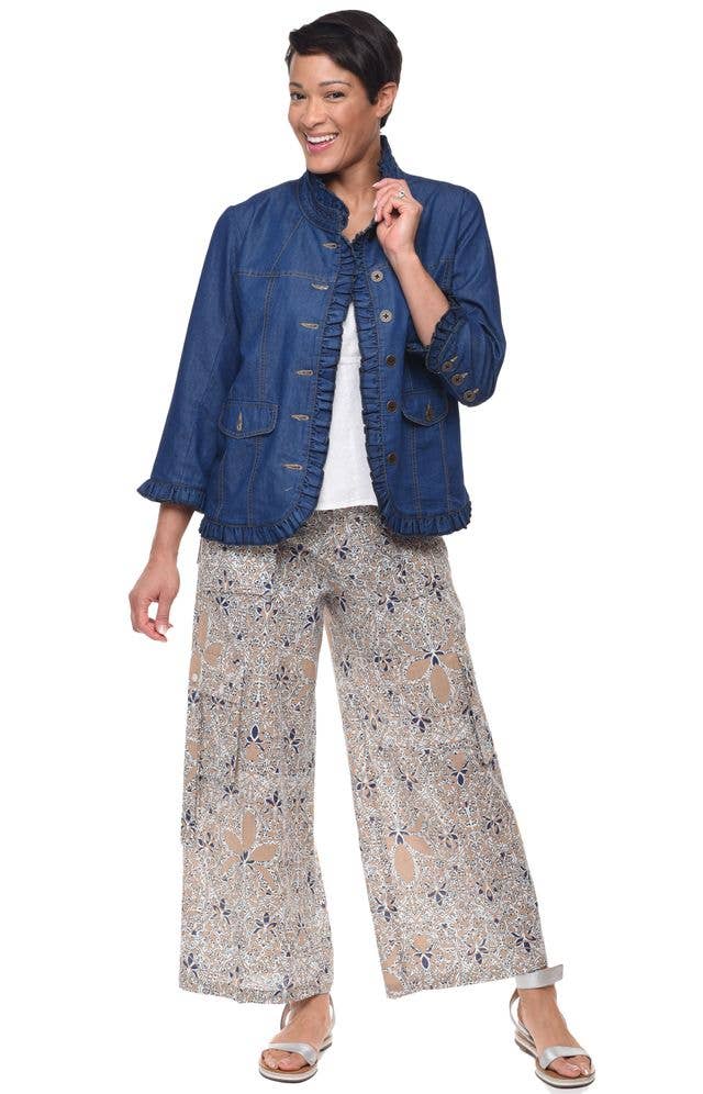 Calista Cargo Pant in Kumari
