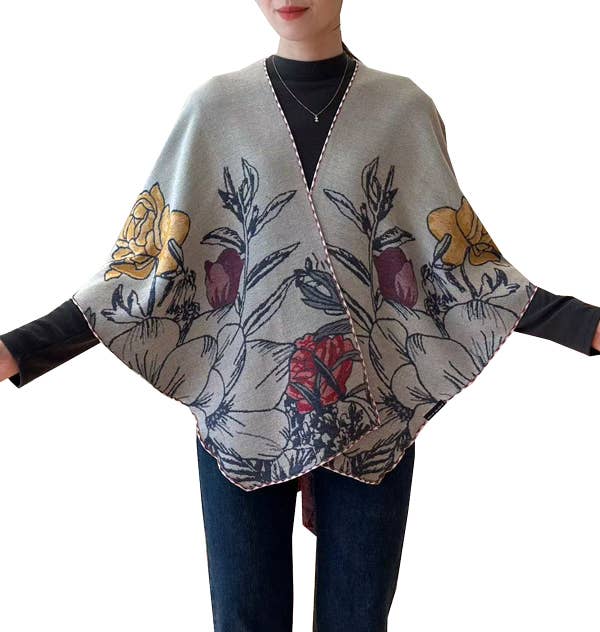Floral Fields Reversible Loop Wrap