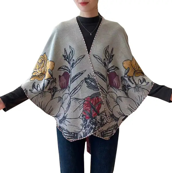 Floral Fields Reversible Loop Wrap