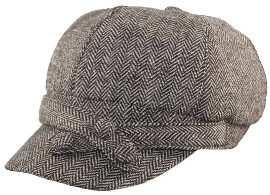 Wool Cross-Band Cap