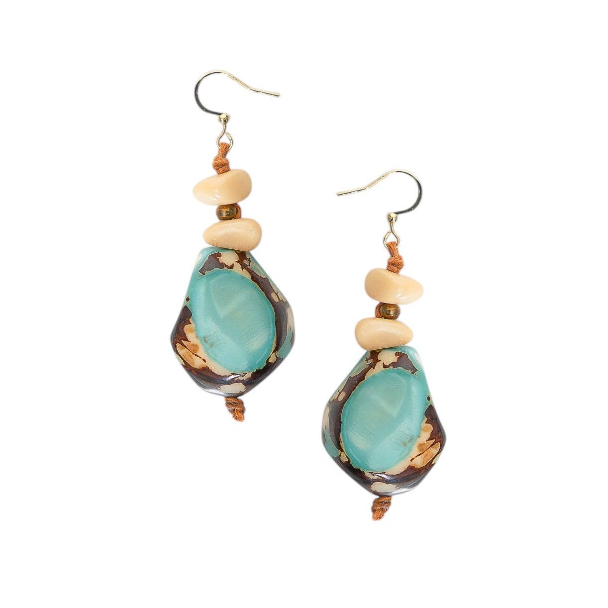 Elise Tagua Earrings