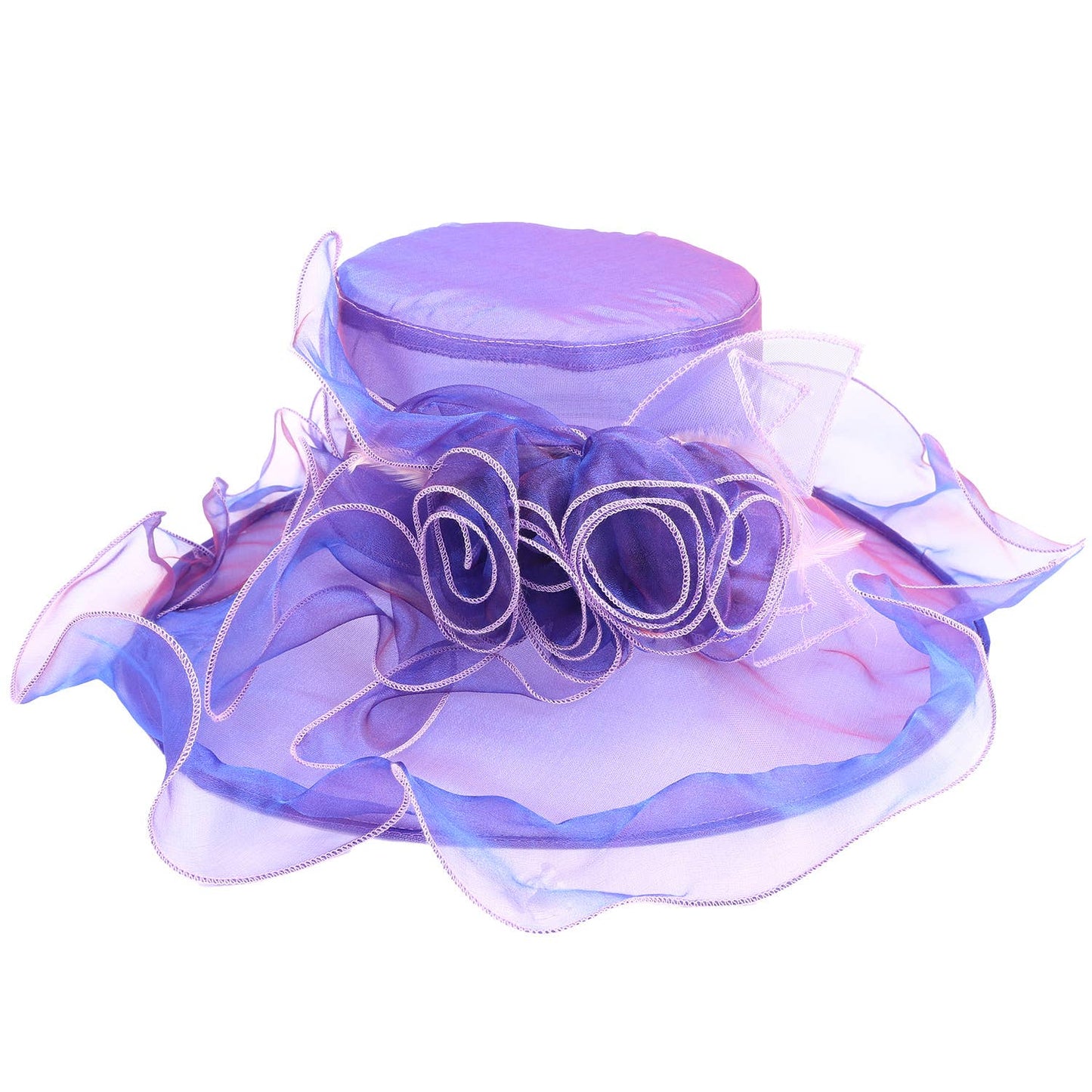 Kentucky Derby Church Party Organza Hat