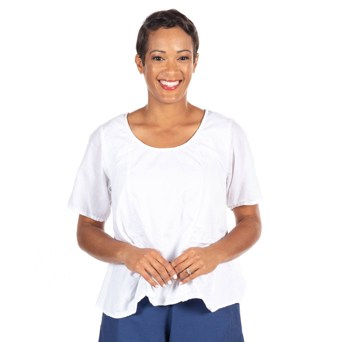 Carmella Pullover in White