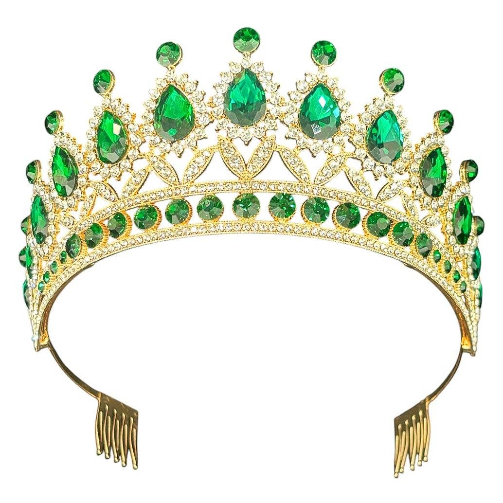 Dazzling Flower Rhinestone Tiara