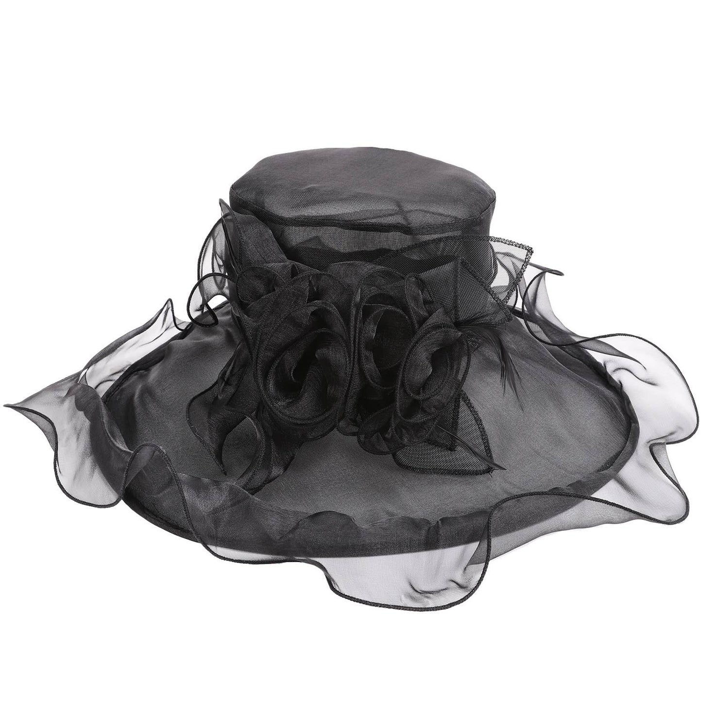 Kentucky Derby Church Party Organza Hat