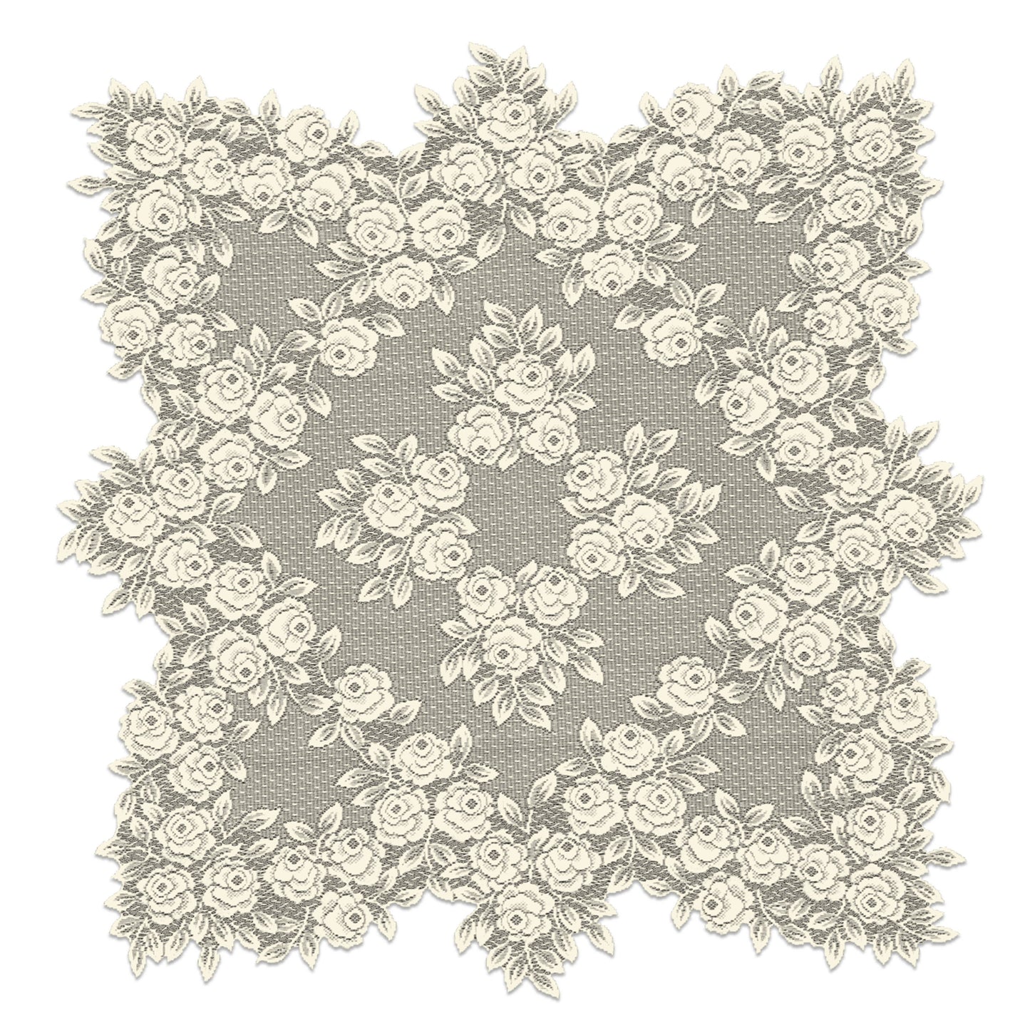 Tea Rose Lace Tablecloth