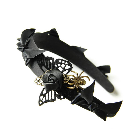 Butterfly, Bow and Spider Headband