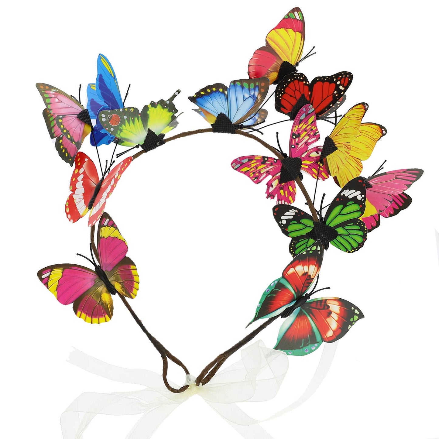 Rainbow Butterfly Dream Headband