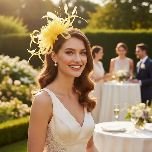 Sunshine Bloom Fascinator