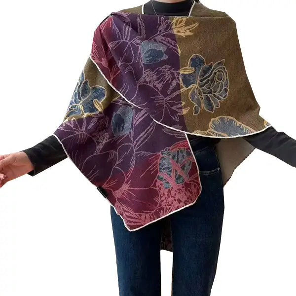 Floral Fields Reversible Loop Wrap