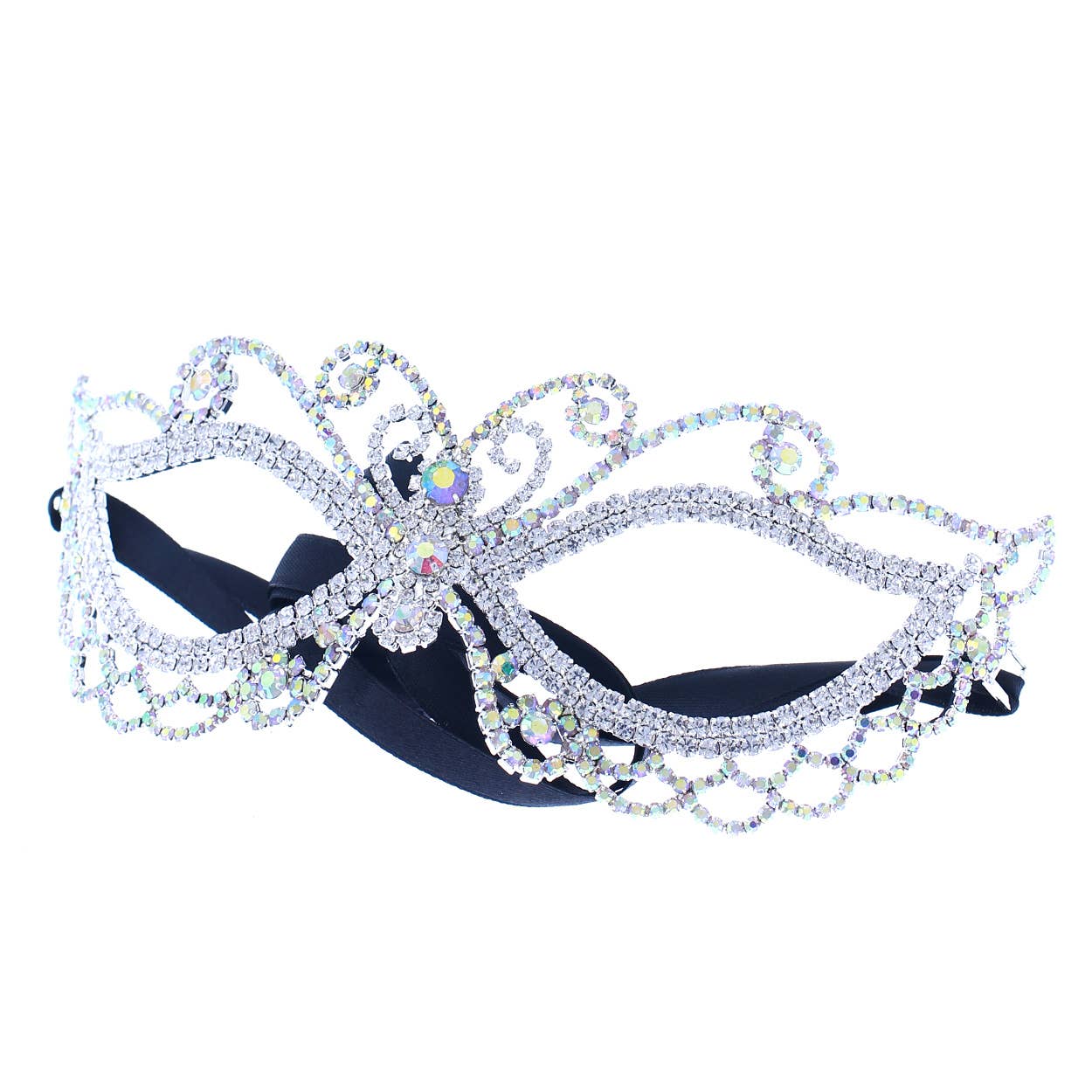 Butterfly Rhinestone Mask