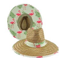 Straw Lifeguard Beach Hat