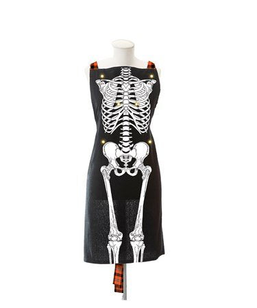 Glow in the Dark Skeleton Apron