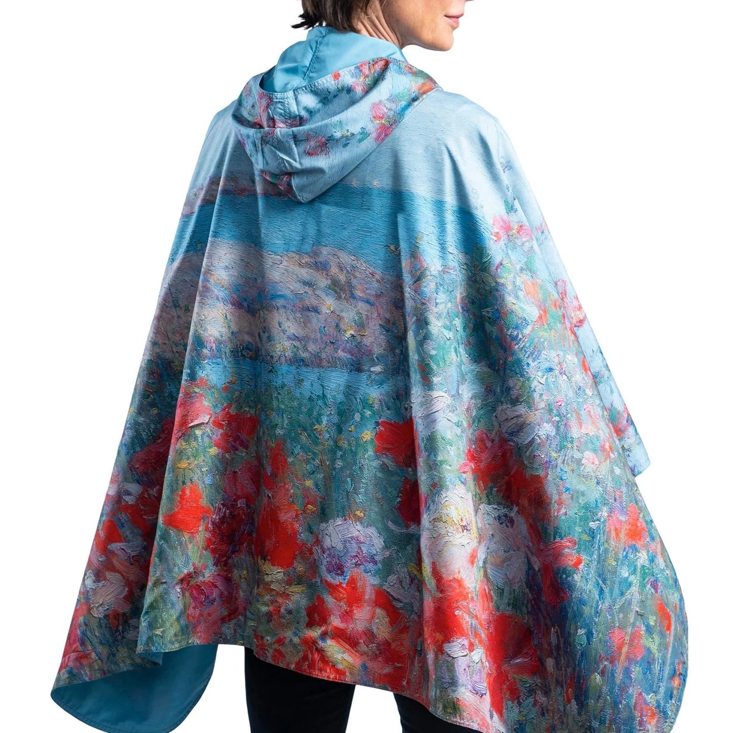 Reversible Rain Cape- Hassam Celia's Garden