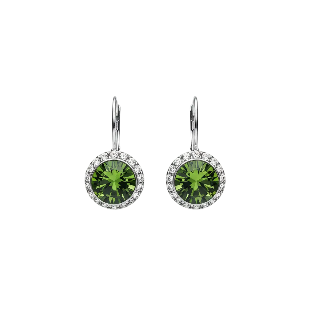 Peridot August Birthstone Earrings