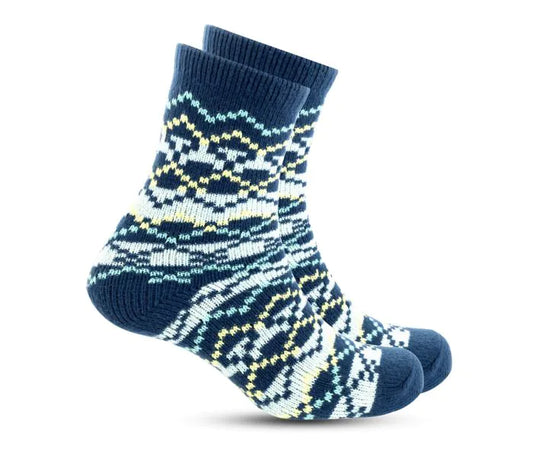 Sokker Blue Patterned Socks