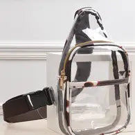 Clear Stadium Sling Bag