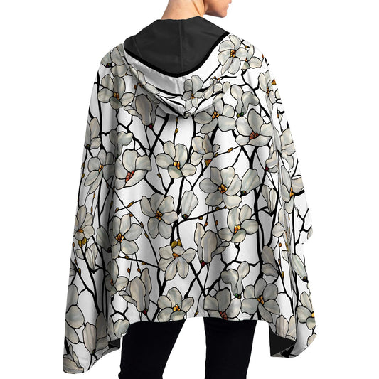 Reversible Rain Cape- Tiffany Magnolia